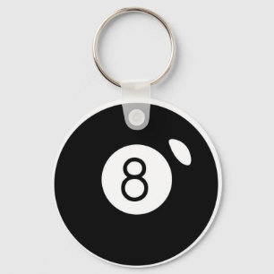 Porte-clés porte - clé à 8 balles