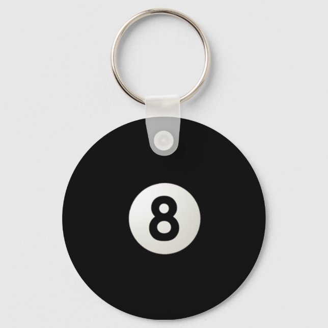 Porte-clés porte - clé à 8 balles (Recto)