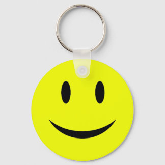 Porte-clés Porte - clé à visage jaune