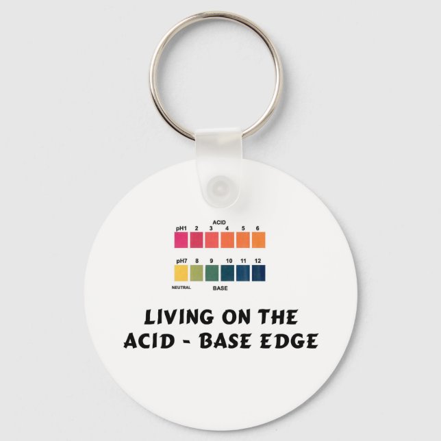Porte-clés Porte - clé Acid/Base (Recto)