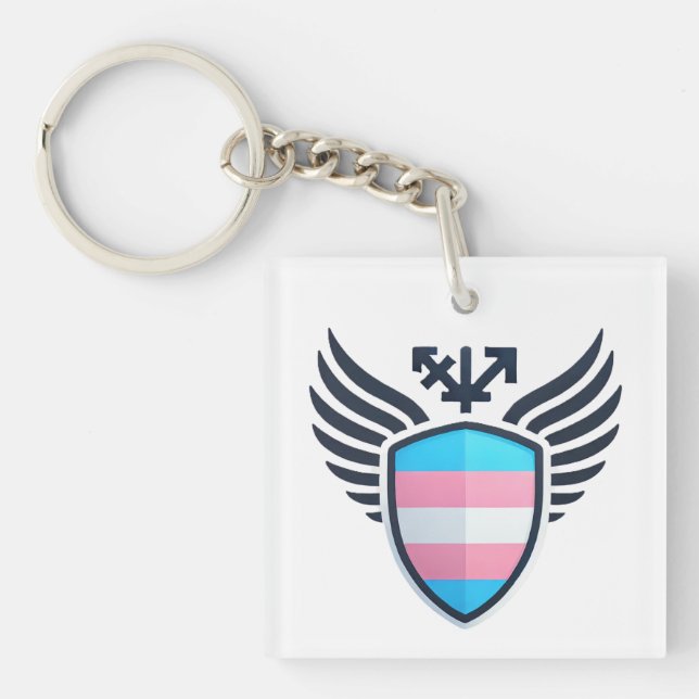 Porte-clés Porte - clé acrylique (Devant)