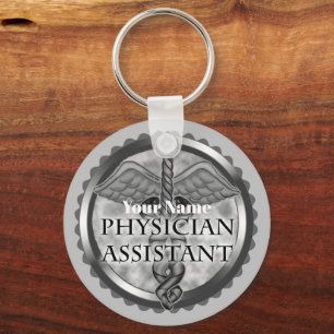 Porte-clés Porte - clé adjoint du médecin d'argent