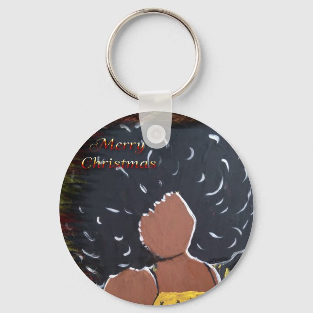 Porte-clés Porte - clé afro-américain (Recto)