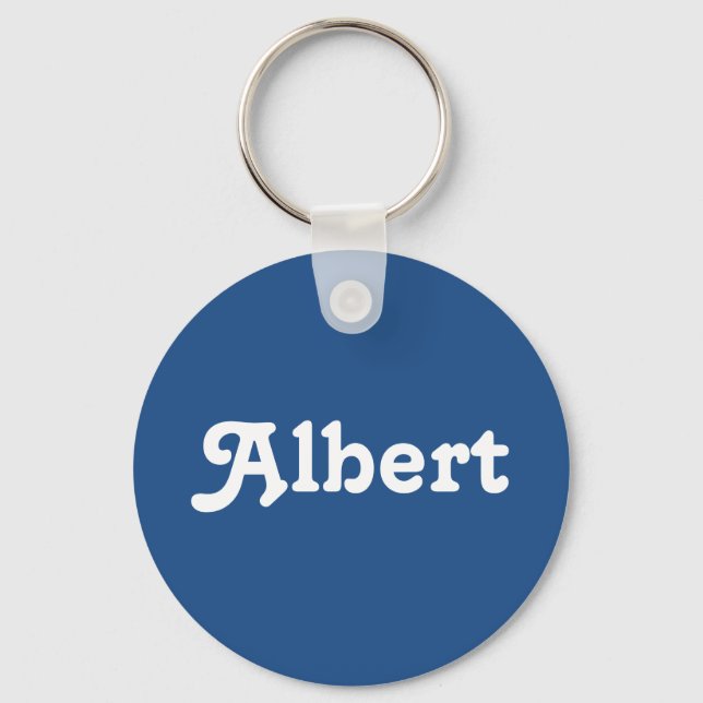 Porte-clés Porte - clé Albert (Recto)