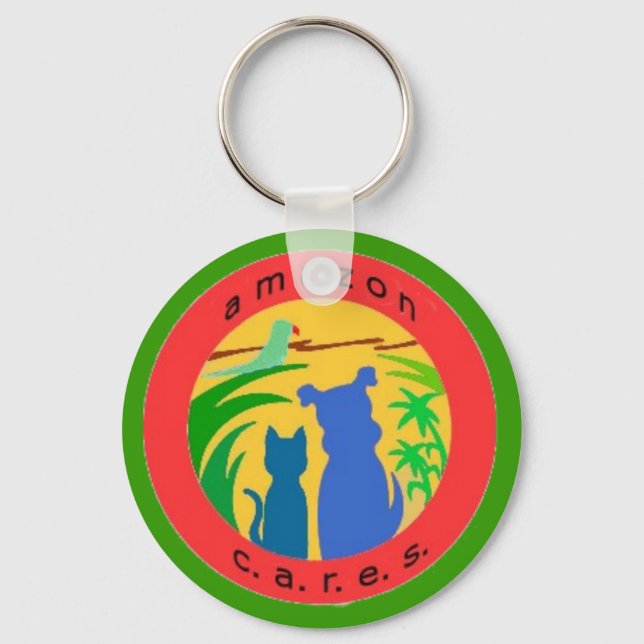 Porte-clés Porte - clé Amazon Cares (Recto)