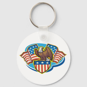 Porte-clés Porte - clé américain de l'aigle