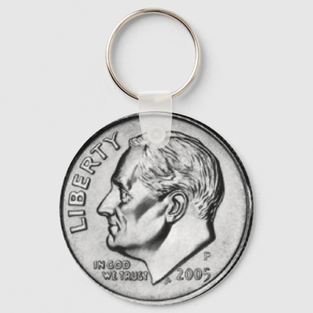 Porte-clés Porte - clé américain Dime. (Recto)