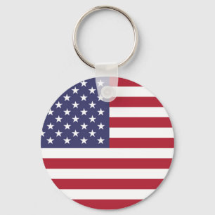 Porte-clés Porte - clé américain du drapeau américain
