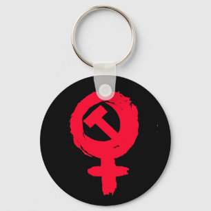 Porte-clés porte - clé Anarcha-féministe