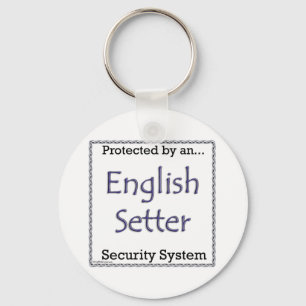 Porte-clés Porte - clé anglais Setter Security System