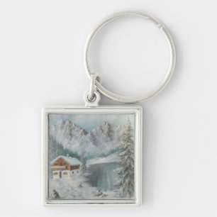 Porte-clés Porte - clé Ann Hayes Peinture Rêve Bavarois de ne