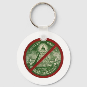Porte-clés Porte - clé anti-illuminati
