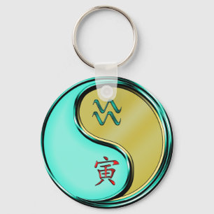Porte-clés Porte - clé Aquarius & Metal Tiger