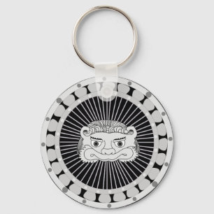 Porte-clés Porte - clé argenté de lion