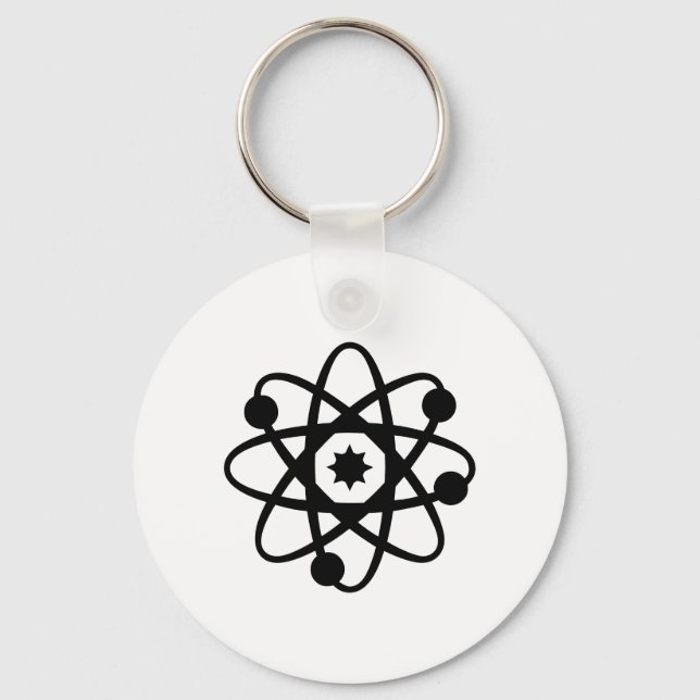 Porte-clés Porte - clé Atom (Recto)