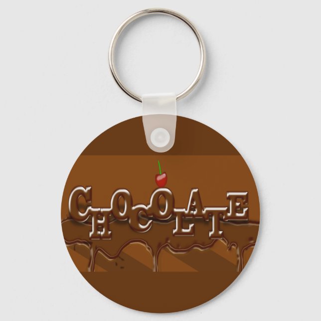 Porte-clés Porte - clé au chocolat (Recto)