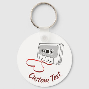 Porte-clés Porte - clé audio Cassette
