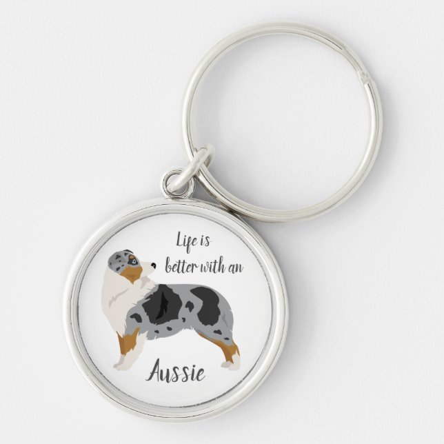 Porte-clés Porte - clé australien. Cercle de clé australienne (Devant)