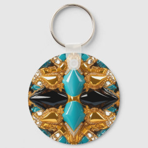 Porte-clés Porte - clé avec Bahamas Colours Design