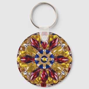 Porte-clés Porte - clé avec Colombie Colours Design