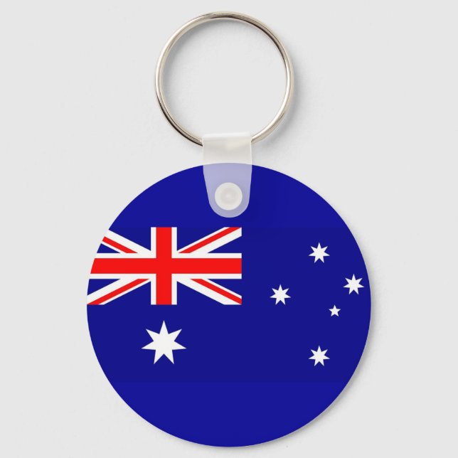 Porte-clés Porte - clé avec drapeau d'Australie (Recto)