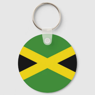 Porte-clés Porte - clé avec Drapeau de Jamaïque