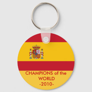 Porte-clés Porte - clé avec drapeau d'Espagne