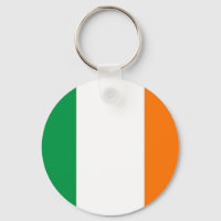 Porte - clé avec drapeau d'Irlande