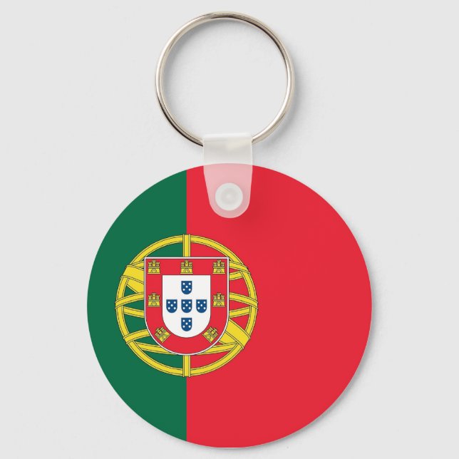 Porte-clés Porte - clé avec drapeau du Portugal (Recto)