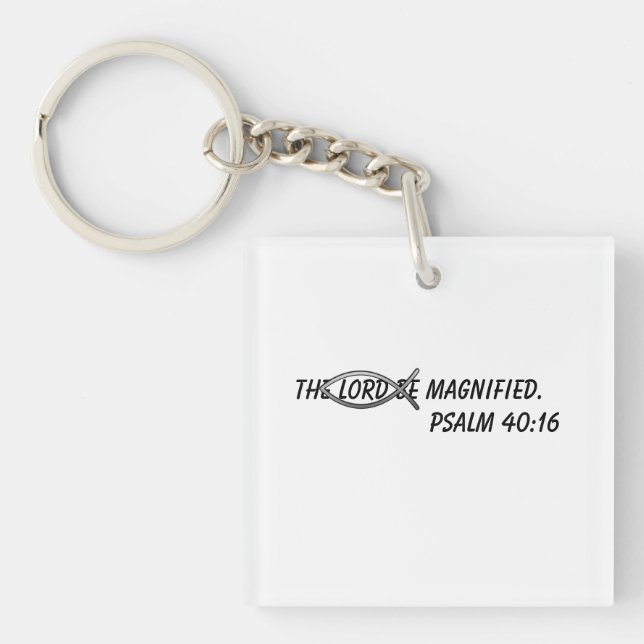 Porte-clés Porte - clé avec l'écriture sainte (Devant)