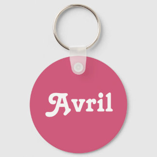 Porte-clés Porte - clé Avril