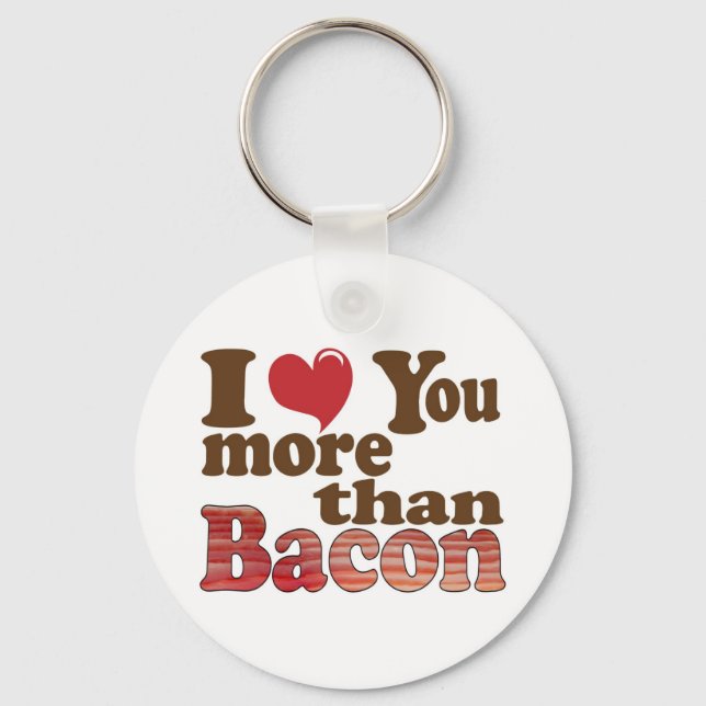 Porte-clés Porte - clé Bacon Lover (Recto)