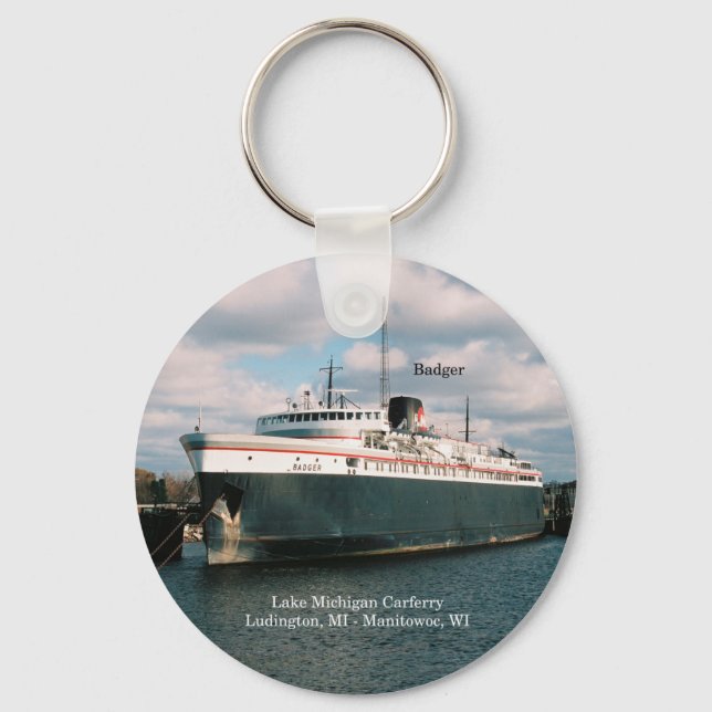 Porte-clés Porte - clé Badger (Recto)