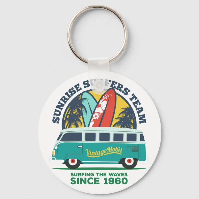 Porte-clés Porte Clé Basique Surf (Recto)