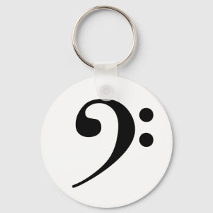 Porte-clés Porte - clé Bass Clef