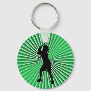 Porte-clés Porte - clé Batteur Softball Fastpitch