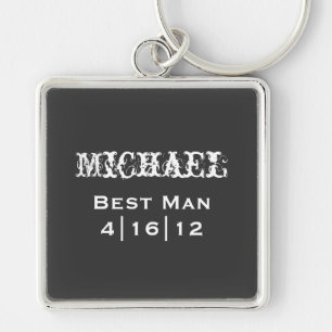 Porte-clés Porte - clé Best Man personnalisé