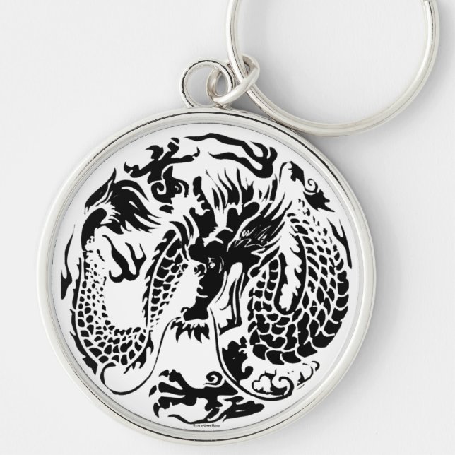 Porte-clés Porte - clé Black Dragon (Devant)