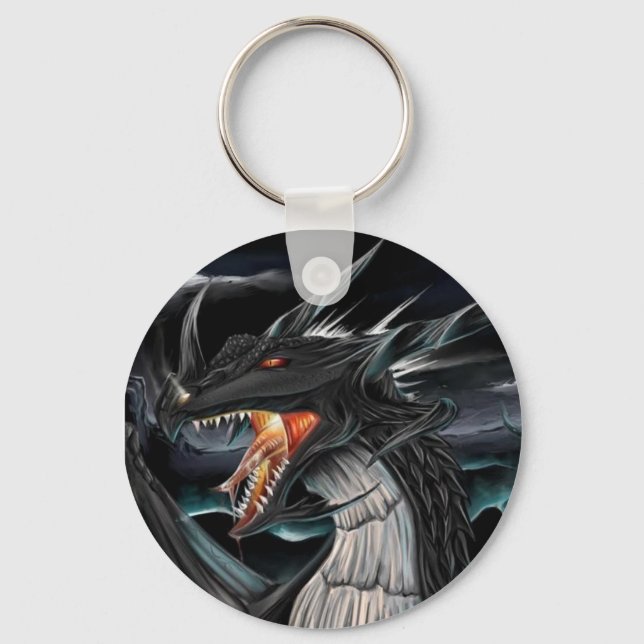 Porte-clés Porte - clé Black Dragon (Recto)