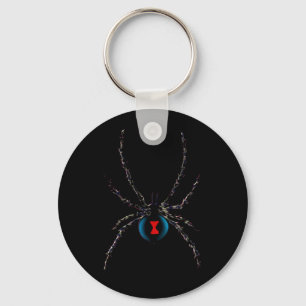 Porte-clés Porte - clé Black Widow Spider