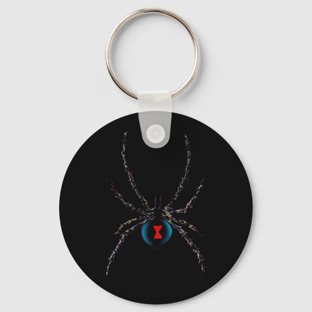 Porte-clés Porte - clé Black Widow Spider (Recto)