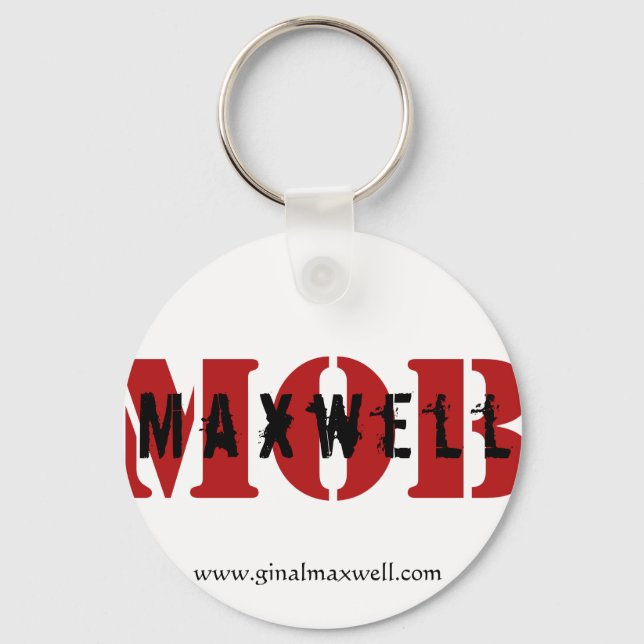 Porte-clés Porte - clé blanc Maxwell MOB (Recto)