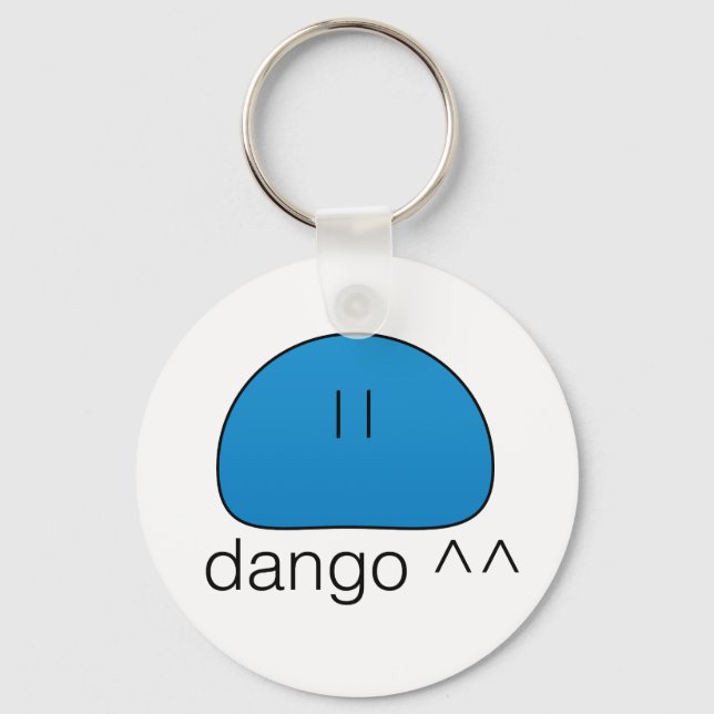 Porte-clés Porte - clé bleu Dango (Recto)