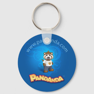 Porte-clés Porte - clé bleu de Pandanda