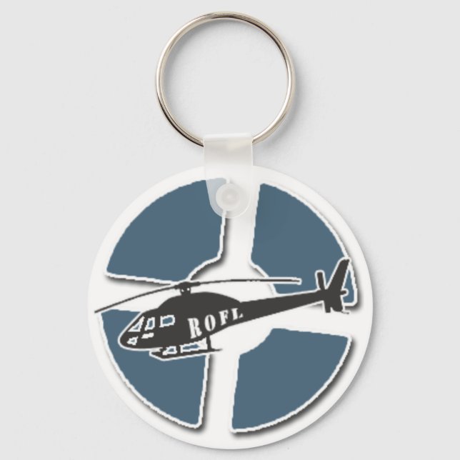 Porte-clés Porte - clé Blu Copter (Recto)