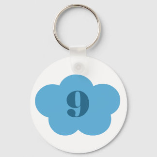 Porte-clés Porte - clé Blue Cloud 9