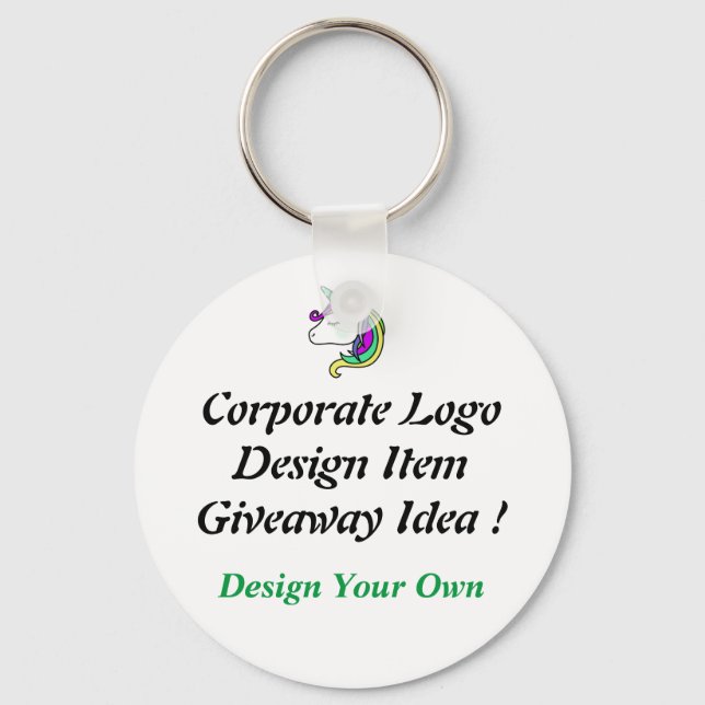 Porte-clés Porte - clé Bouton de base (Recto)