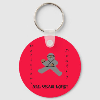 Porte-clés Porte - clé Bouton de base Ninja Pread Man