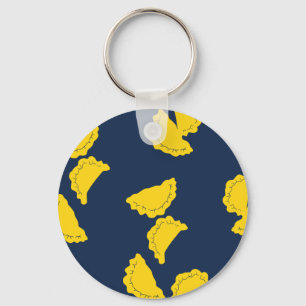 Porte-clés Porte - clé Bouton Pierogi Cute