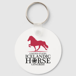 Porte-clés Porte - clé bouton USIHC